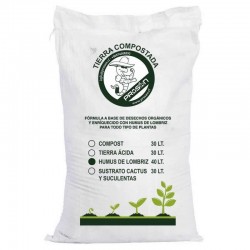 Saco Humus de Lombriz 40 LTS